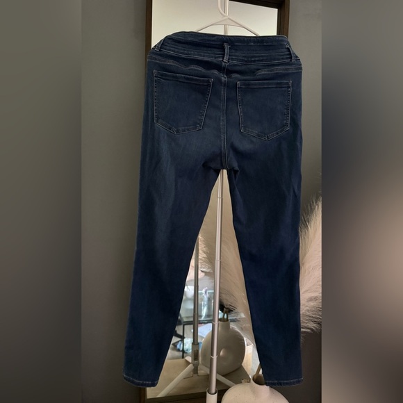 Ann Taylor Blue Skinny Jeans Sleek Fit - Picture 5 of 5